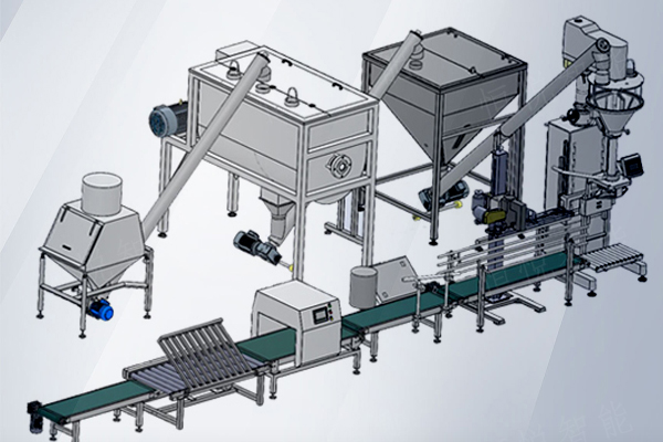 超細(xì)微粉包裝機生產(chǎn)線設(shè)備