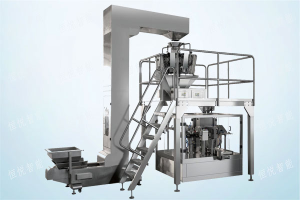 全自動給袋式顆粒包裝機(jī)實(shí)現(xiàn)自動定量包裝